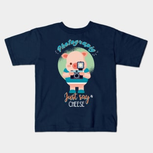 Photograpig Kids T-Shirt